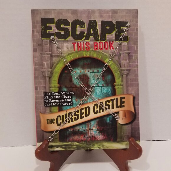 Scholastic Other - "Escape This Book: The Cursed Castle" by Leah Tracosas, Scholastic, EUC